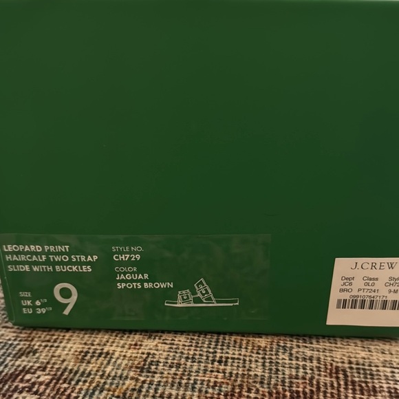 J Crew Women's Leopard Print Sandals - Picture 3 of 4